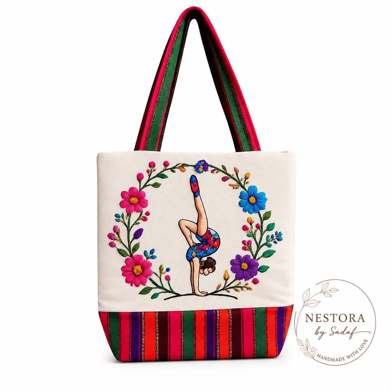Way to Go! Gymnastics Tote Bag Gymnastic girl Tote Bag